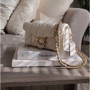 NEW Coach Tabby Shoulder Bag 20 With Quilting